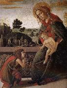 Sandro Botticelli Our Lady of John son and salute painting